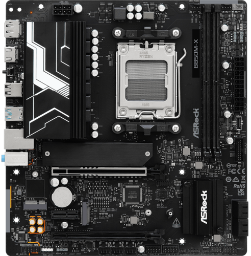 Купить Материнская плата ASRock B850M-X R2.0  5622728. Характеристики, отзывы и цены в Донецке