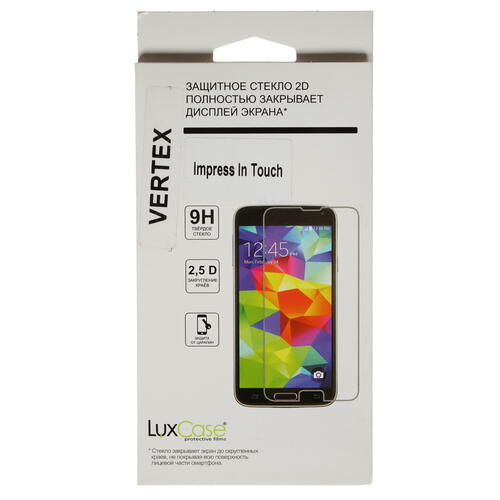 Купить Защитное стекло LuxCase для экрана Vertex Impress InTouch  1190594. Характеристики, отзывы и цены в Донецке