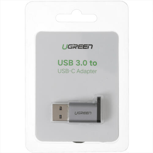 Купить Переходник Ugreen USB 3.2 Gen 1 Type-A - USB 3.2 Gen 1 Type-C  4713649. Характеристики, отзывы и цены в Донецке