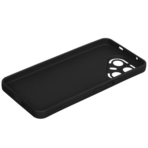 Купить Накладка  BoraSCO Silicone Case для Tecno POVA 7 Ultra 5G черный  5640010. Характеристики, отзывы и цены в Донецке