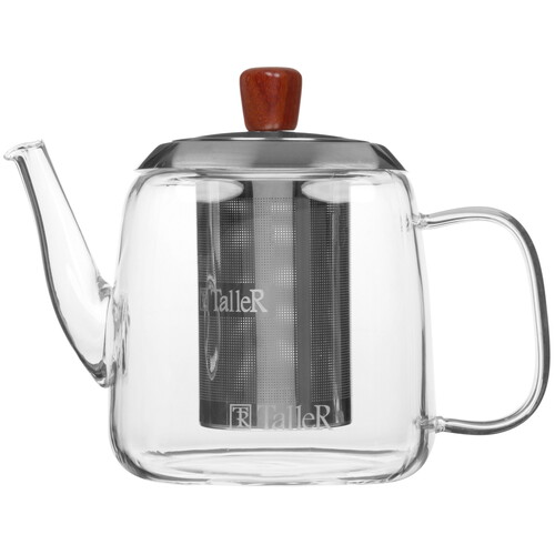 Купить Чайник заварочный Taller Cavendish 31380 прозрачный  5450563. Характеристики, отзывы и цены в Донецке