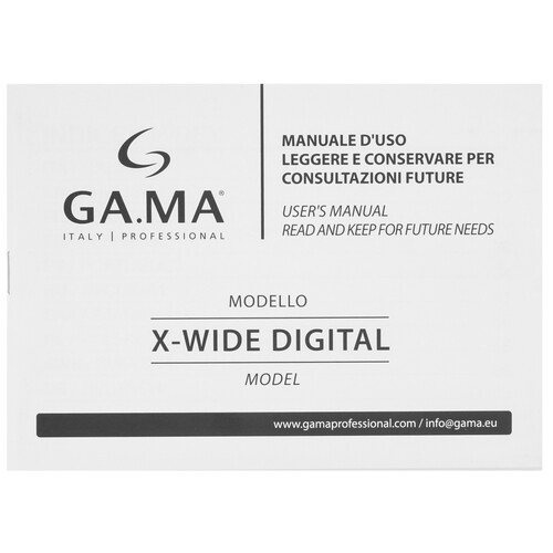 Купить Выпрямитель для волос GA.MA X - WIDE DIGITAL PTC 4D DUAL PLATES  9174447. Характеристики, отзывы и цены в Донецке