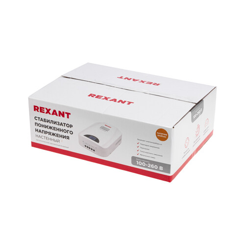 Купить Стабилизатор напряжения Rexant REX-WR-3000  9130108. Характеристики, отзывы и цены в Донецке