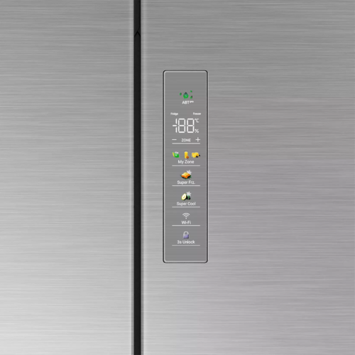 Купить Холодильник многодверный   Haier HB16FRSAAAERU серебристый  9218018. Характеристики, отзывы и цены в Донецке