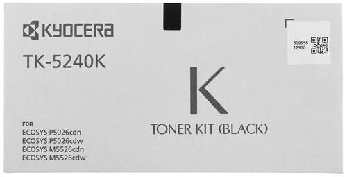 Купить Картридж лазерный Kyocera TK-5240K черный, с чипом  1172624. Характеристики, отзывы и цены в Донецке