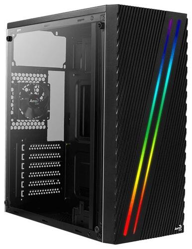 Купить Корпус AeroCool Streak [ACCM-PV19012.11] черный  1354878. Характеристики, отзывы и цены в Донецке