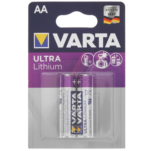Купить Батарейка Varta Lithium AA (LR6/ER14505/FR6/R6P)  5087601. Характеристики, отзывы и цены в Донецке