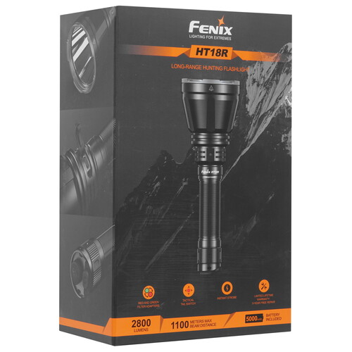 Купить Фонарь Fenix HT18R  9171123. Характеристики, отзывы и цены в Донецке