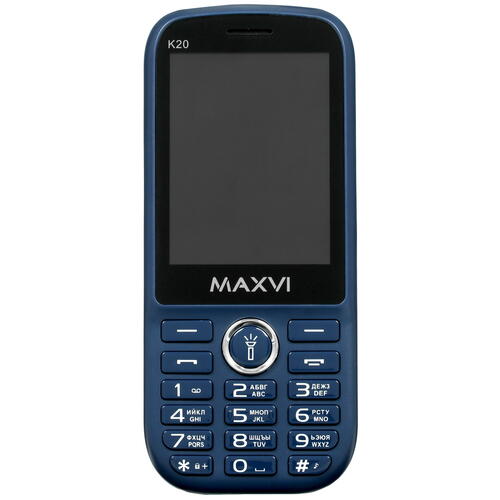 Купить Сотовый телефон Maxvi K20 синий  5005171. Характеристики, отзывы и цены в Донецке