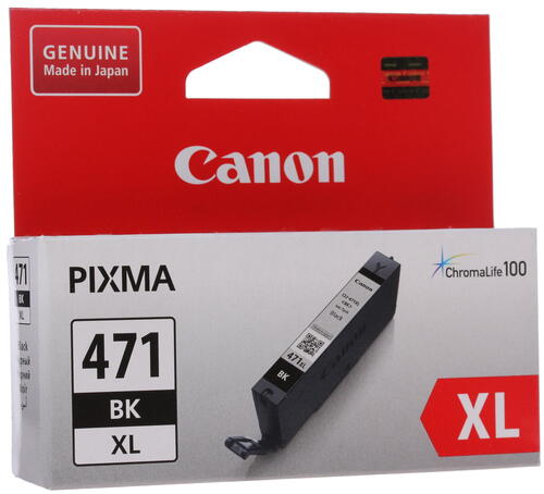 Купить Картридж Canon CLI-471BK XL черный  1040141. Характеристики, отзывы и цены в Донецке