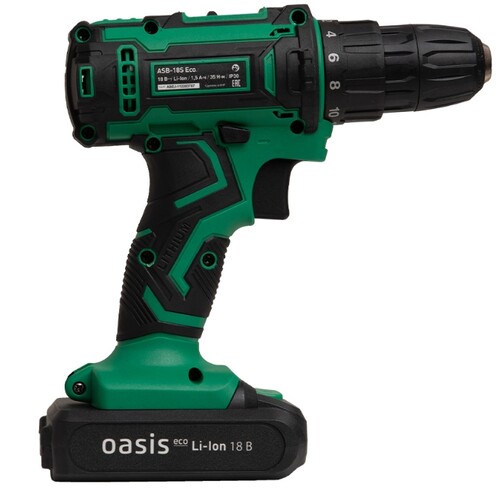 Купить Шуруповерт Oasis ASB-18S Eco  9125032. Характеристики, отзывы и цены в Донецке
