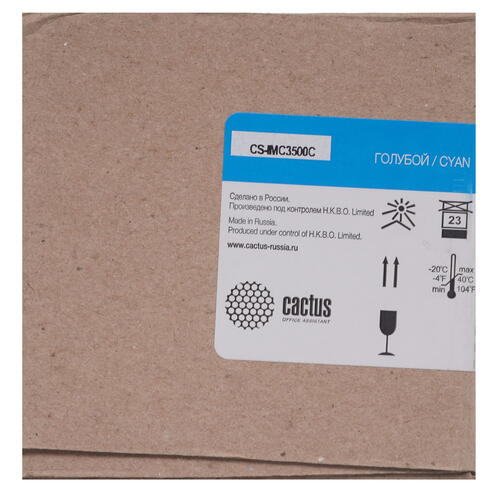 Купить Картридж лазерный Cactus CS-IMC3500C голубой, с чипом  9914130. Характеристики, отзывы и цены в Донецке