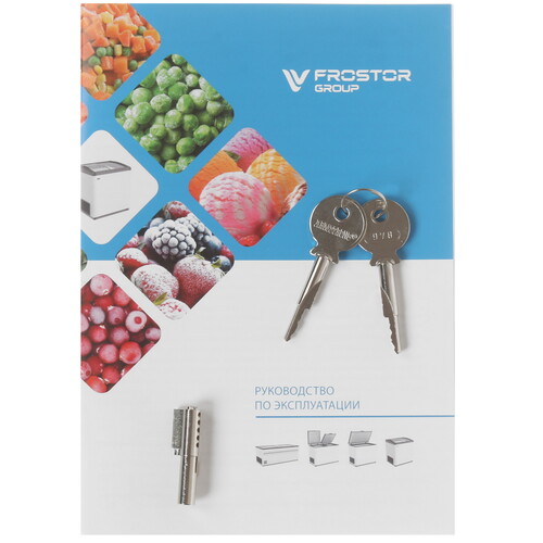 Купить Морозильный ларь Frostor Gellar FG 350 C белый, красный  1229577. Характеристики, отзывы и цены в Донецке
