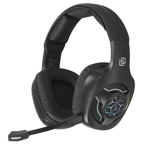 Купить Беспроводные/проводные наушники Оклик HS-L575G черный 2024  9200703. Характеристики, отзывы и цены в Донецке