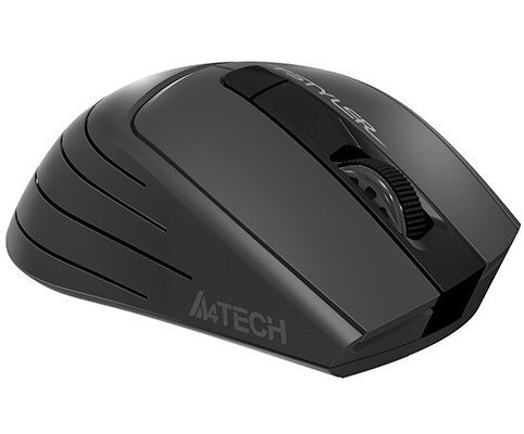 Купить Мышь беспроводная A4Tech Fstyler FG30S  серый  9295939. Характеристики, отзывы и цены в Донецке