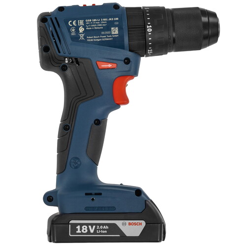 Купить Дрель-шуруповерт Bosch GSB 185-LI  9211257. Характеристики, отзывы и цены в Донецке