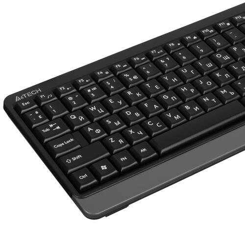 Купить Клавиатура+мышь беспроводная   A4Tech Fstyler FG1110 серый  5421450. Характеристики, отзывы и цены в Донецке