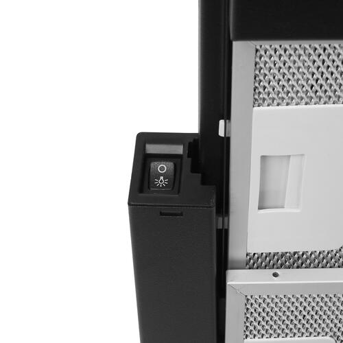 Купить Вытяжка телескопическая Akpo WK-7 Light eco twin glass II черный/черный  9940346. Характеристики, отзывы и цены в Донецке