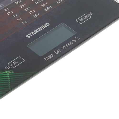 Купить Кухонные весы Starwind SSK3377 черный  8118726. Характеристики, отзывы и цены в Донецке