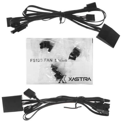 Купить Комплект реверсных вентиляторов XASTRA FS120B ARGB  5615660. Характеристики, отзывы и цены в Донецке