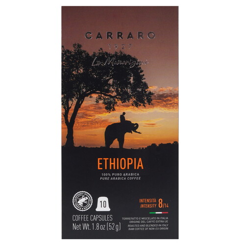 Купить Кофе в капсулах Carraro ETHIOPIA  9122126. Характеристики, отзывы и цены в Донецке