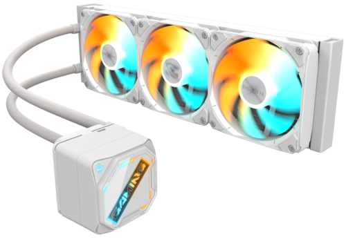 Купить Система охлаждения GIGABYTE GAMING 360 ICE  белая  5620202. Характеристики, отзывы и цены в Донецке