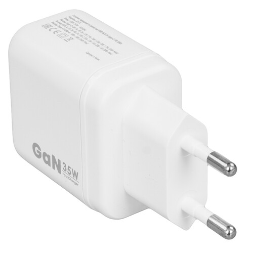 Купить Сетевое зарядное устройство Borasco Super Charge белый  5485534. Характеристики, отзывы и цены в Донецке