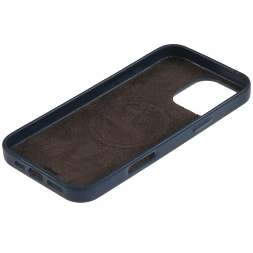 Купить Накладка  uBear Capital Leather Case для Apple iPhone 16 Pro Max синий  5474407. Характеристики, отзывы и цены в Донецке