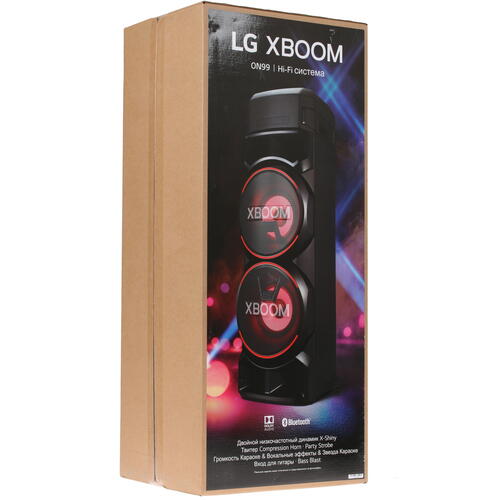 Купить Аудиосистема LG XBOOM ON99 черный  1660317. Характеристики, отзывы и цены в Донецке
