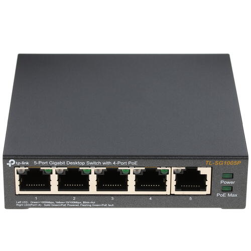Купить Коммутатор TP-Link TL-SG1005P  1269313. Характеристики, отзывы и цены в Донецке
