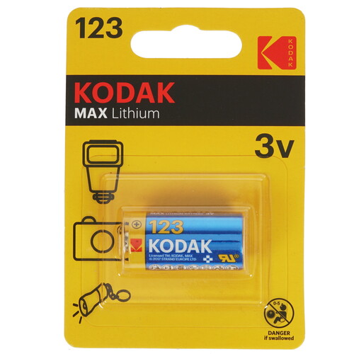 Купить Батарейка Kodak CR123 (CR123A/DL123A/R123)  5318926. Характеристики, отзывы и цены в Донецке