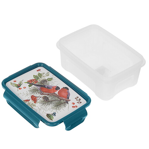 Купить Контейнер пищевой Полимербыт Снегири 437618600  9186804. Характеристики, отзывы и цены в Донецке