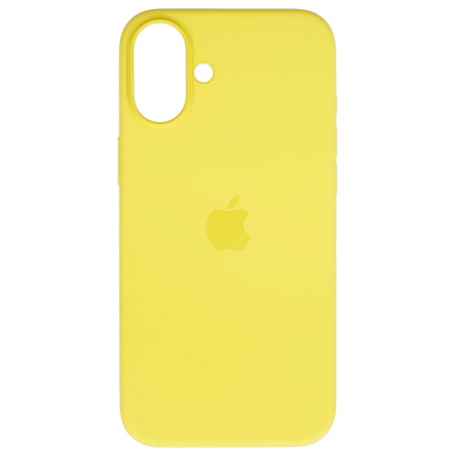 Купить Накладка  Apple Silicone Case для Apple iPhone 16 Plus желтый  5492900. Характеристики, отзывы и цены в Донецке