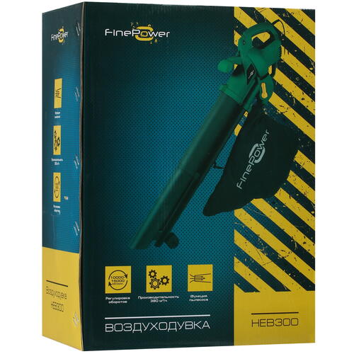 Купить Электрическая воздуходувка FinePower HEB300  4893924. Характеристики, отзывы и цены в Донецке