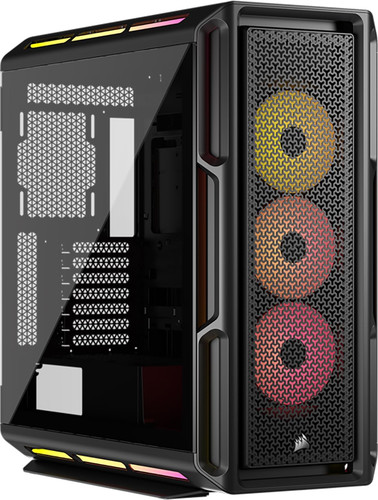 Купить Корпус Corsair iCUE LINK 5000T LX RGB [CC-9011298-WW] черный  9306030. Характеристики, отзывы и цены в Донецке