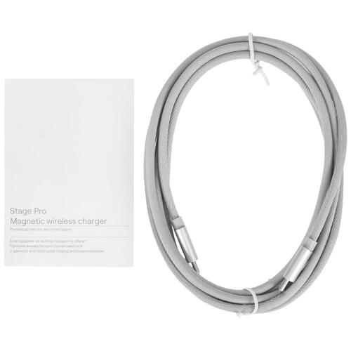 Купить Беспроводное зарядное устройство uBear Stage Pro 3-in-1 серебристый  5435729. Характеристики, отзывы и цены в Донецке