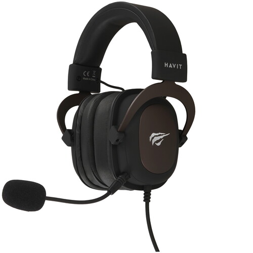 Купить Проводные наушники Havit H2002d золотистый 2021  9202177. Характеристики, отзывы и цены в Донецке