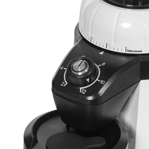 Купить Кофемолка электрическая Kitfort КТ-7275 белый  9097094. Характеристики, отзывы и цены в Донецке