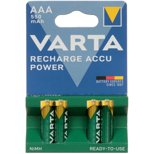 Купить Аккумулятор VARTA Recharge Accu Power 550 мА*ч  9235065. Характеристики, отзывы и цены в Донецке