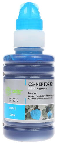 Купить Чернила пигментные Cactus CS-I-EPT0732 голубой  7938749. Характеристики, отзывы и цены в Донецке