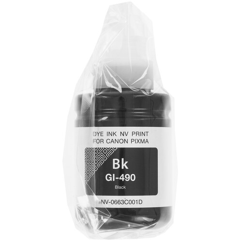 Купить Чернила  NV-Print GI-490BK черный  9208052. Характеристики, отзывы и цены в Донецке