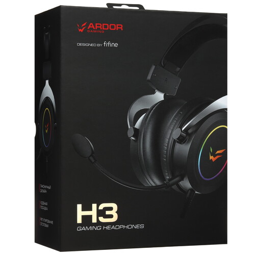 Купить Проводные наушники ARDOR GAMING H3 черный 2024  9084848. Характеристики, отзывы и цены в Донецке