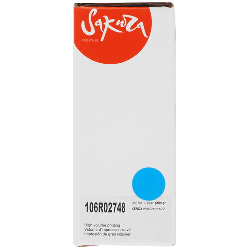 Купить Картридж лазерный SAKURA 106R02748 голубой  9919279. Характеристики, отзывы и цены в Донецке