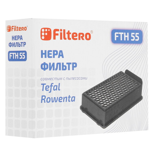 Купить Фильтр Filtero FTH 55  9183650. Характеристики, отзывы и цены в Донецке