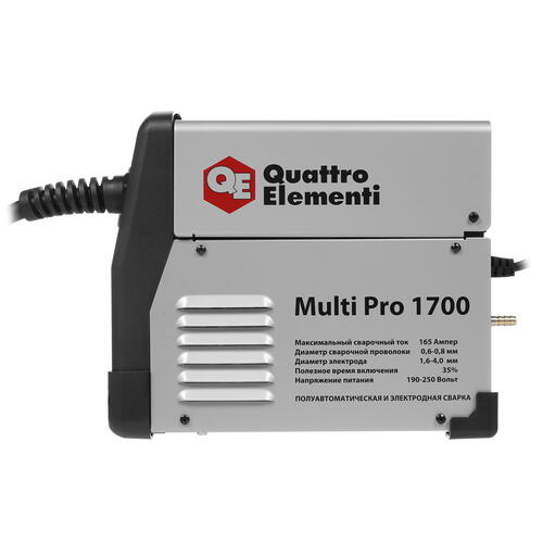 Купить Сварочный аппарат Quattro Elementi Multi Pro 1700  8145592. Характеристики, отзывы и цены в Донецке