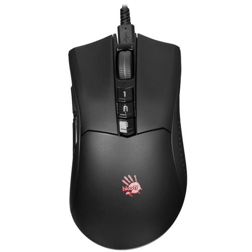 Купить Мышь беспроводная A4Tech Bloody R90 Plus  черный  5400139. Характеристики, отзывы и цены в Донецке
