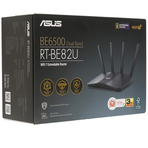 Купить Wi-Fi роутер ASUS RT-BE82U  9270666. Характеристики, отзывы и цены в Донецке