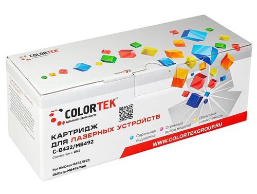 Купить Картридж лазерный Colortek B432/MB492 12k черный  5367074. Характеристики, отзывы и цены в Донецке