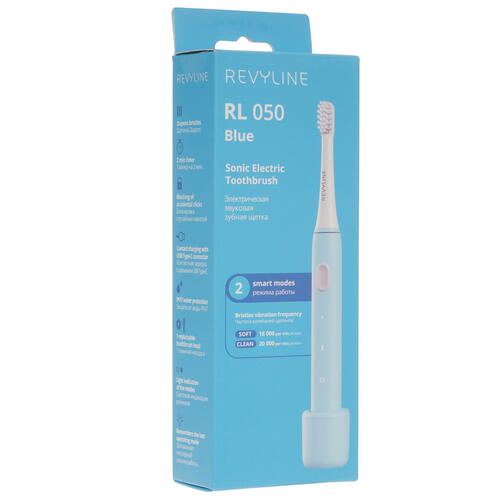 Купить Электрическая зубная щетка Revyline RL 050 голубой  5364267. Характеристики, отзывы и цены в Донецке