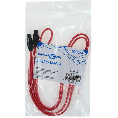 Купить Кабель для накопителя FinePower SSML26100R  1168348. Характеристики, отзывы и цены в Донецке